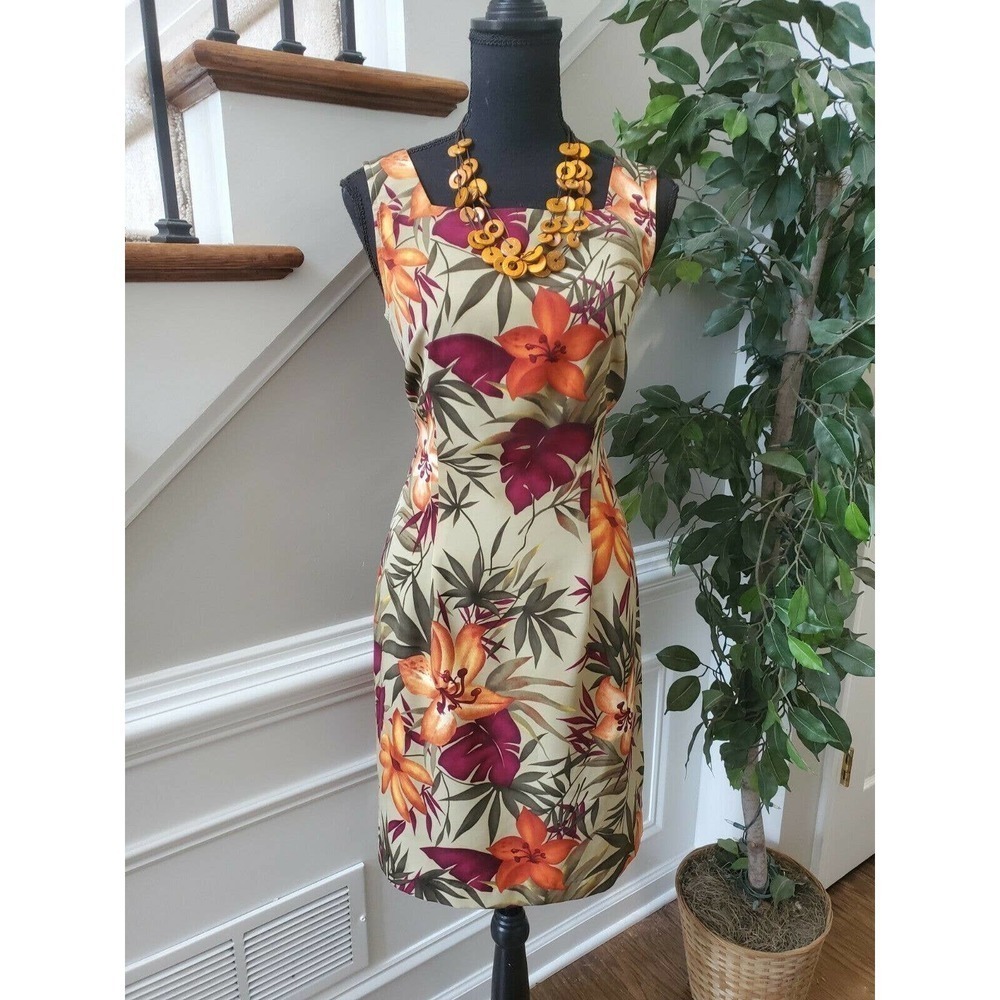 Expressions Square Neck Sleeveless Dress